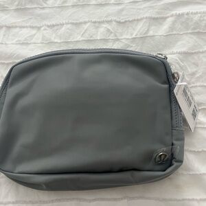 NWT LULULEMON  athletica Gray Crossbody Belt Bag with Water-Resistant Material